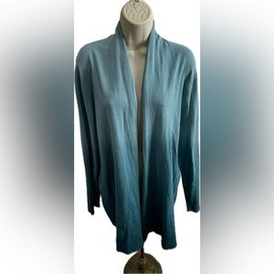 Casual Express Womens Long Sleeve Sweater Sz L‎ DIP DYE COASTAL Super Soft